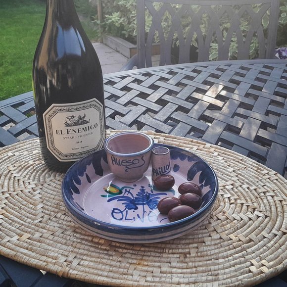 Olive Dish, Hand Painted Ceramic | Tapas - Picture 6 of 6